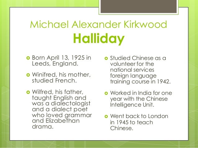 Halliday Bio