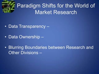 The researcher is not establishing the topic and controlling the conversation, but rather listening to whatever is posted. Social Media Data is…+ Not recall-based – Recall data is known to be the least reliable source of data. Recall is usually the result of some stimulus (question, prototype) that can affect what the respondent recalls (due to priming). Social media data is less subject to recall biases and errors, as it usually represents comments and observations made “in the moment” or shortly thereafter. 