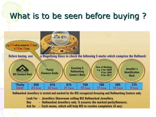 What is to be seen before buying ?What is to be seen before buying ?
 