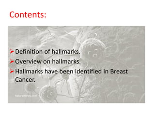 Hallmarks Of Cancer