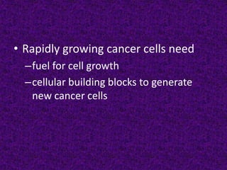 Hallmarks of cancer | PPTX