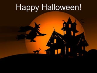 Happy Halloween!

 