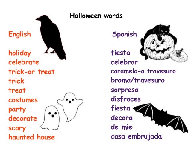 halloween words
