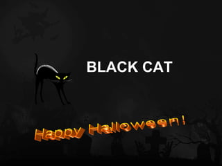 BLACK CAT Happy Halloween! 
