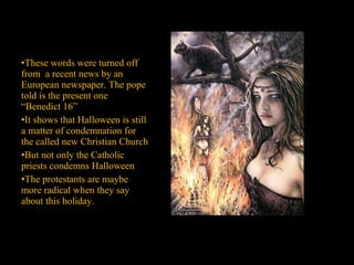 Halloween a journey to a pagan ritual - by andré  PPT