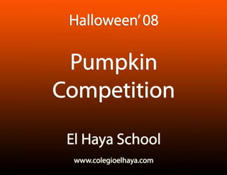 Pumpkin competition 08