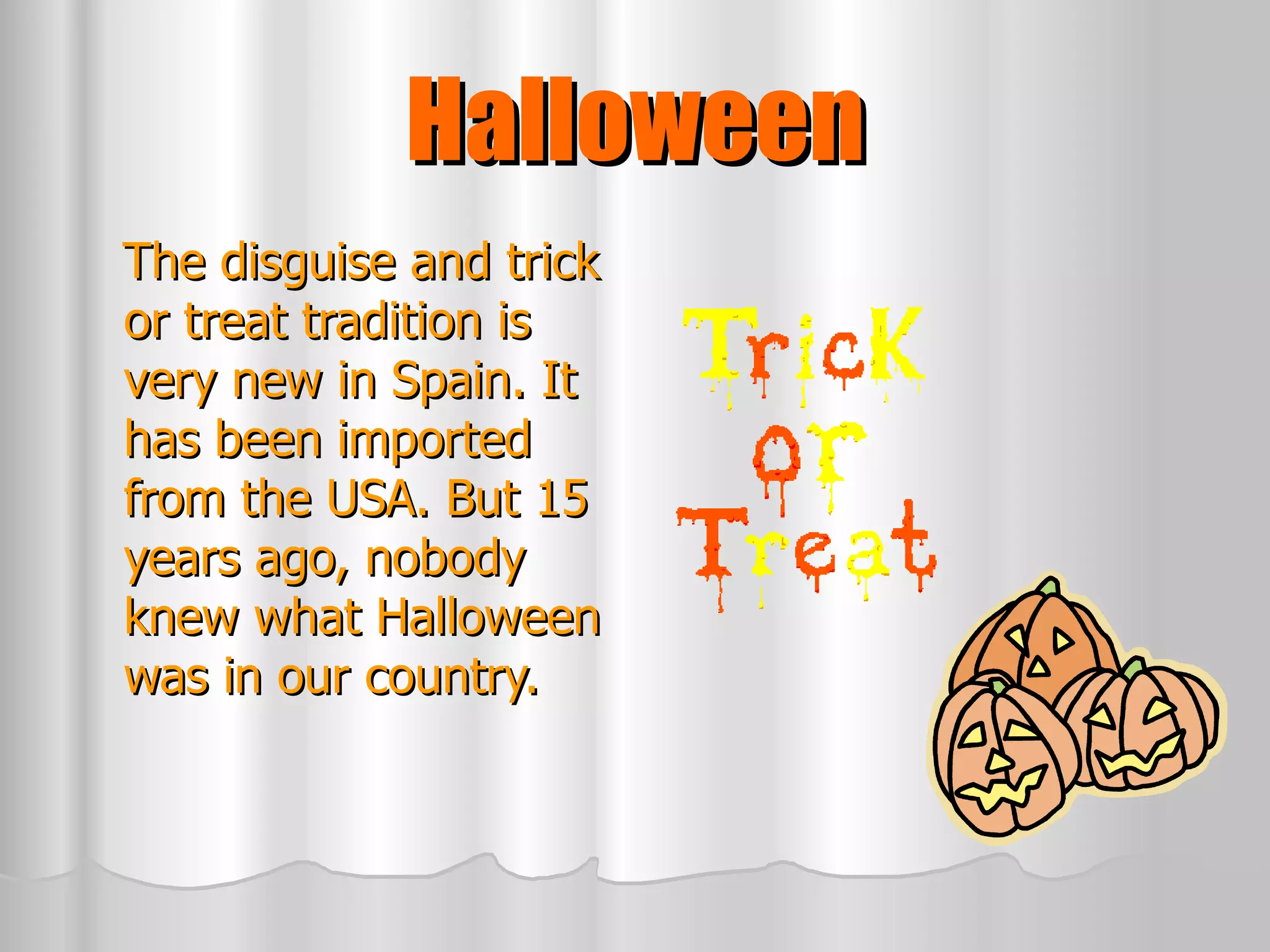 All Saints' Day in Spain. 1st of November | PPT