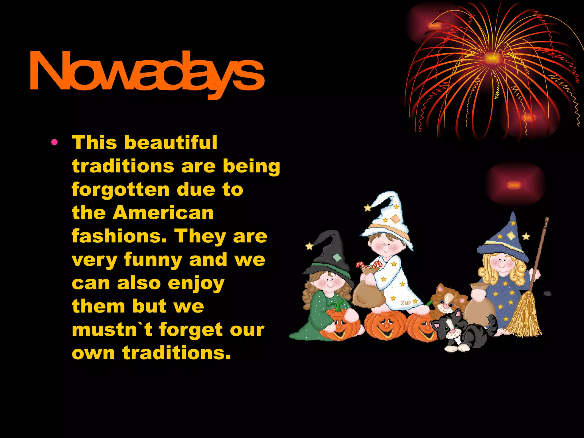 All Saints' Day in Spain. 1st of November | PPT