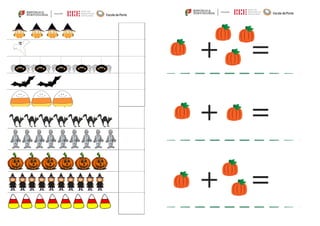 Halloween   treinar matemática