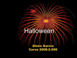 Halloween Ginés García Curso 2008-2.009 