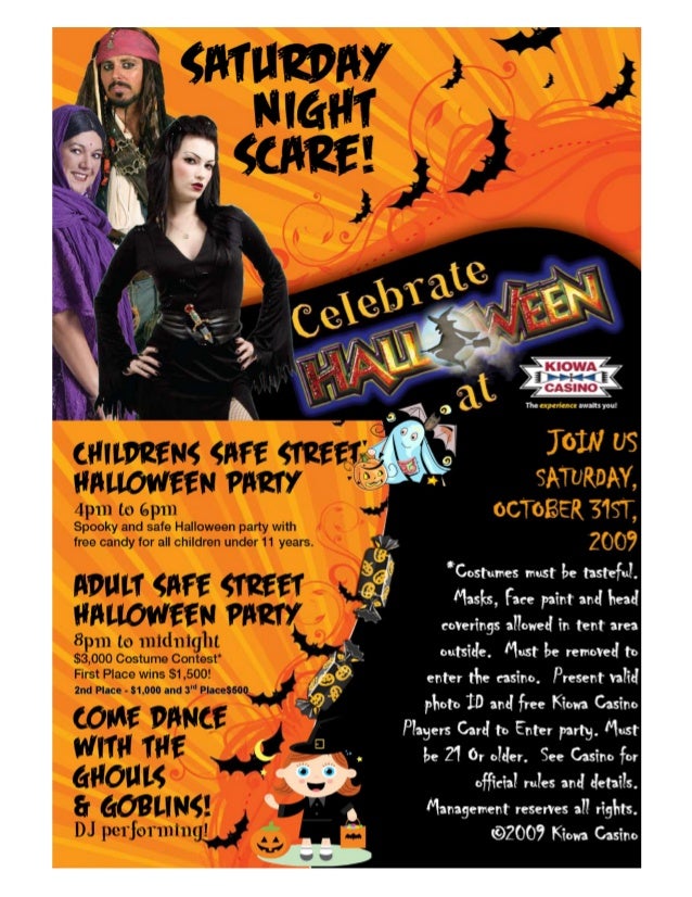 Kiowa casino halloween