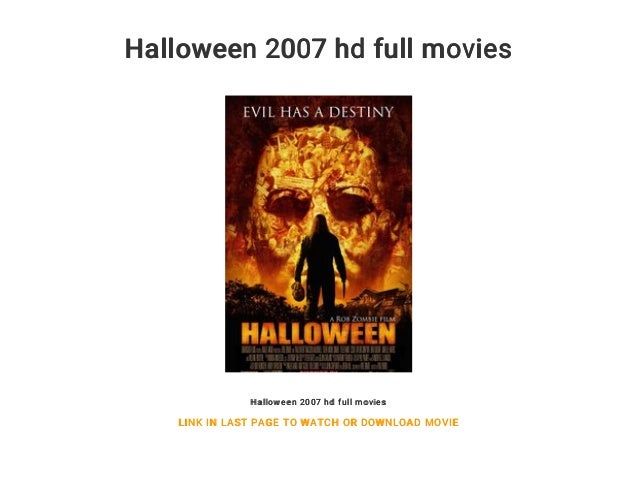 hallowhen 2007 vex movies