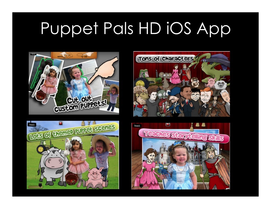 Puppet Pals HD iOS App