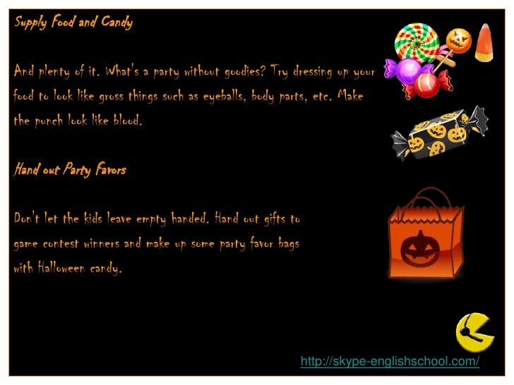 Halloween 6 Planning A Party