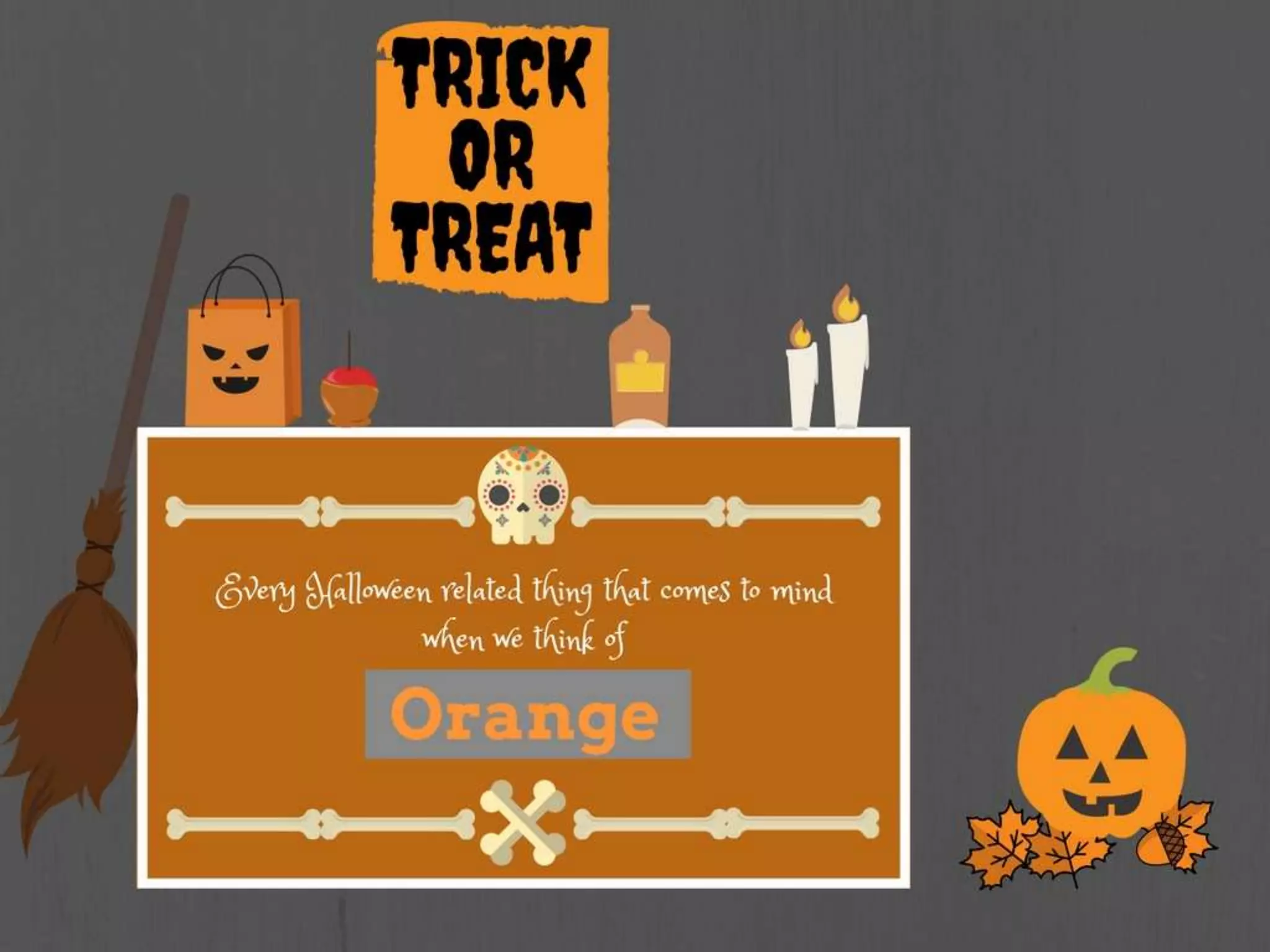 Halloween Color Palette And What Each Color Represents | PPT