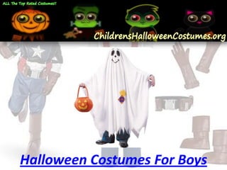 Halloween Costumes For Boys
 