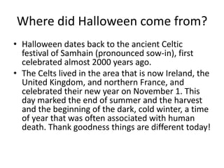 Halloween in New Zealand | PPTX