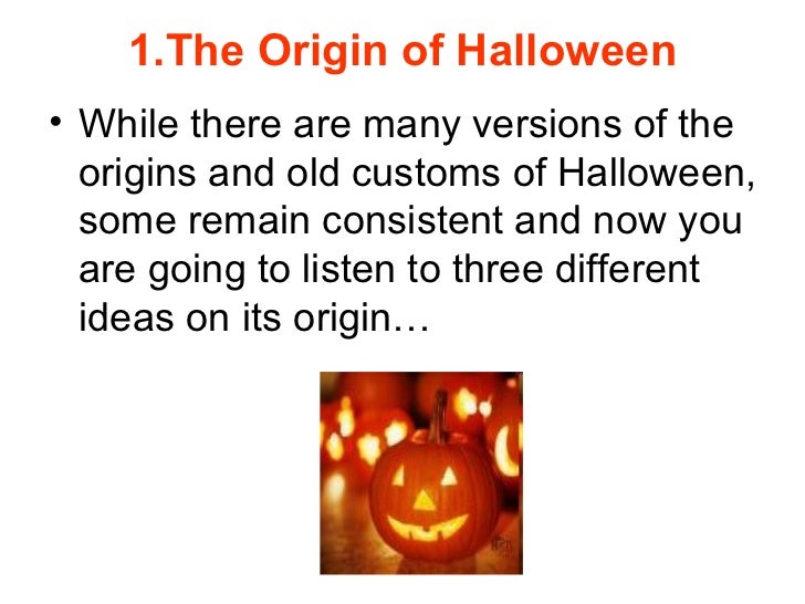 Halloween origin
