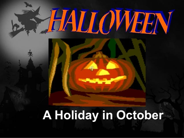 On This Weekend We Celebrated Halloween