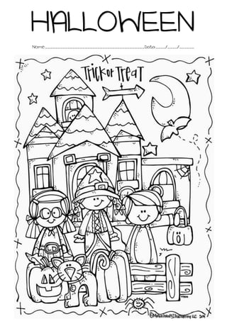Nome:________________________________________Data:____/____/______
HALLOWEEN
 