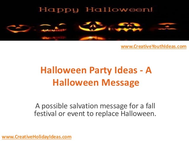 halloween party ideas a