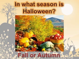 Halloween Vocabulary | PPTX