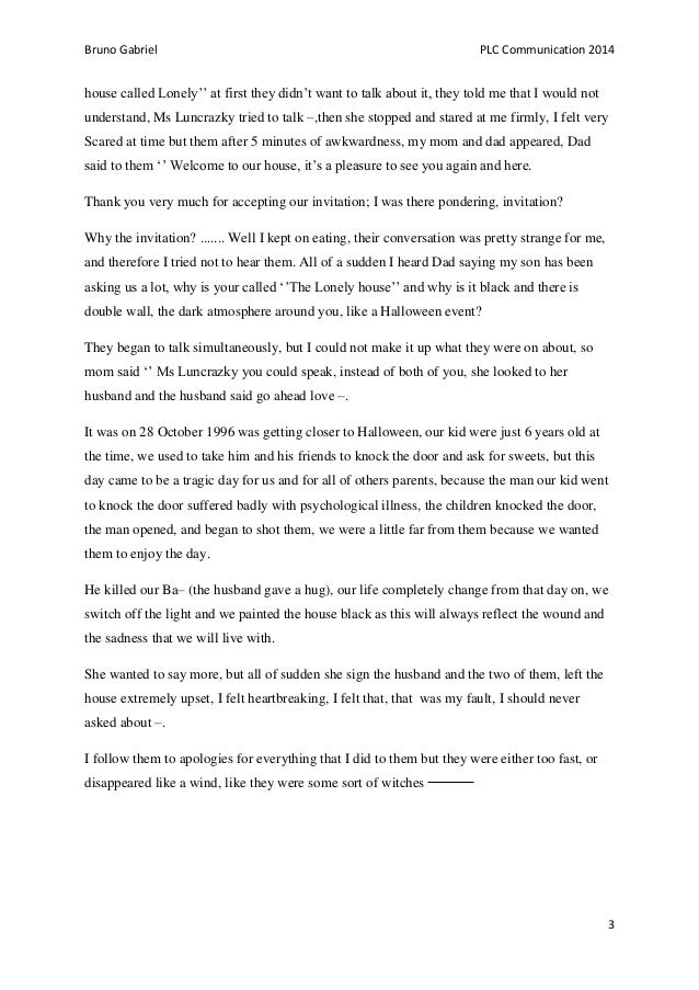 Halloween Short Story