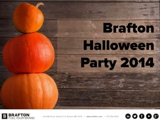 Content & Costumes.... Halloween Brafton style