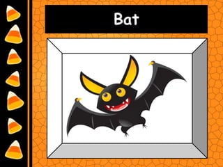 Halloween vocabulary | PPTX