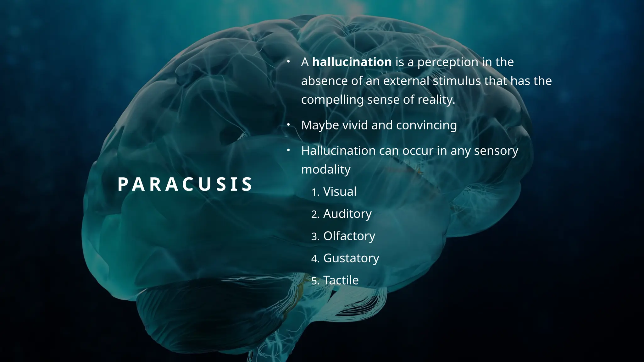 Hallucination Delusion Pptx Pptx