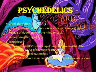 Hallucinogens | PPTX