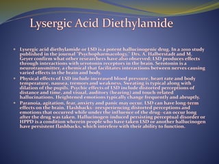 Hallucinogens