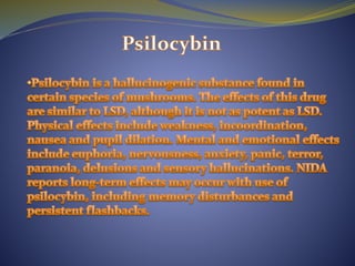 Hallucinogens