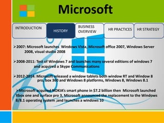 Presentation on Microsoft Corporation | PPTX