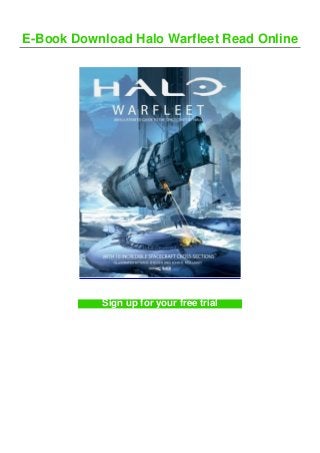E-Book Download Halo Warfleet Read Online
Sign up for your free trial
 