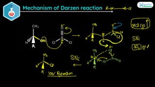 Mechanism of Darzen reaction
 