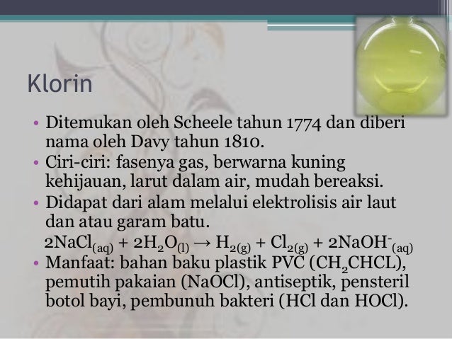 Halogen Fluorin Klorin Bromin Iodin Astatin Ppt Halogen Fluorin Klorin Bromin Iodin Astatin Ppt