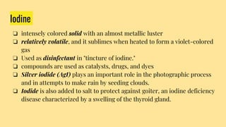 Inorganic Chemistry: Halogens Chemistry.pptx