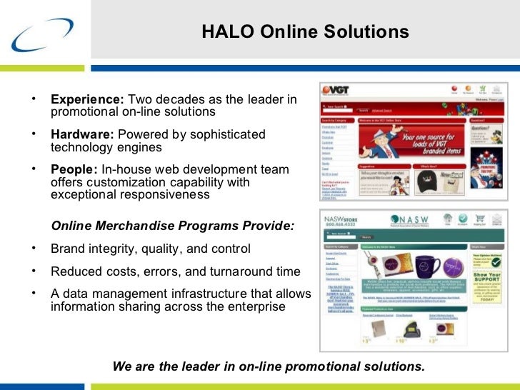 revenue for halo branded solutions