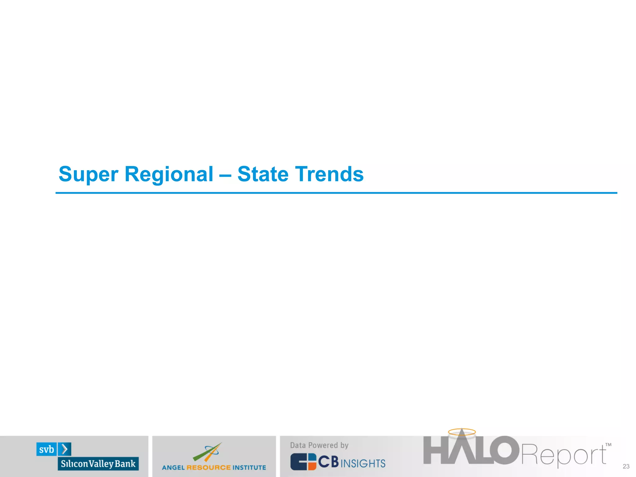 Super Regional – State Trends




                                23
 