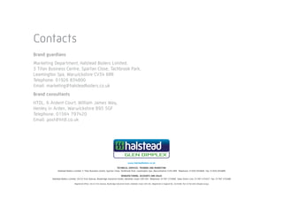Halstead Glen Dimplex brand guidelines | PPT