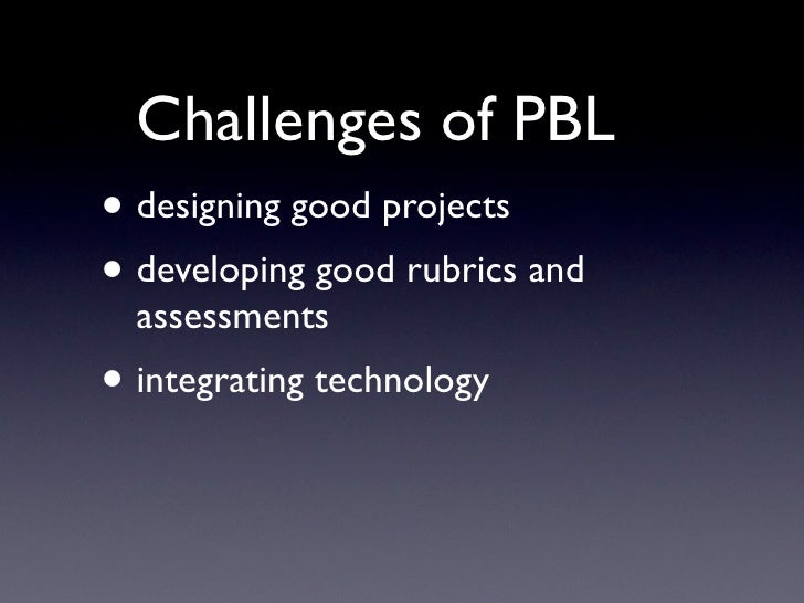 project based learning rubric pdf