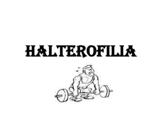 Halterofilia

 