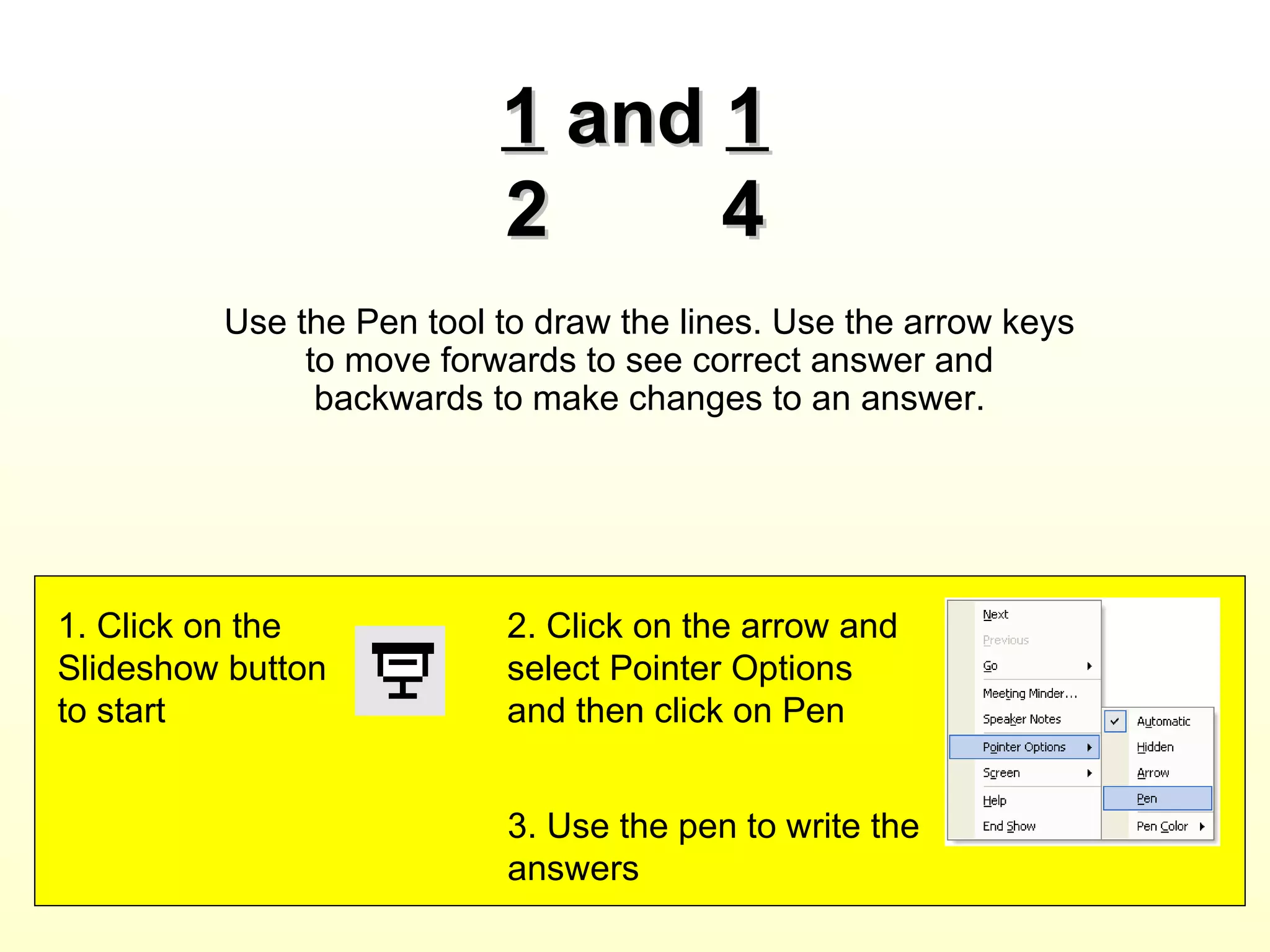 Halves and quarters | PPT