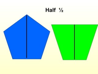 Halves and quarters | PPT