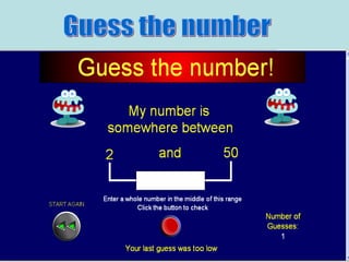 Guess the number | PPT