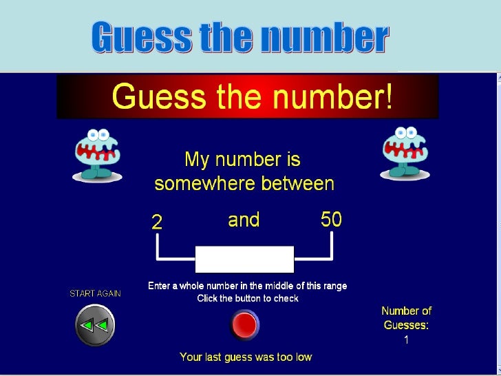 Guess the number
