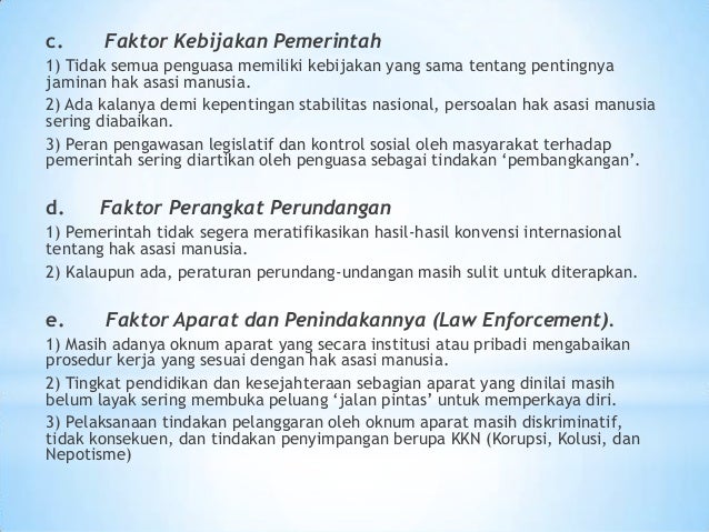 Pkn Kelas 10 Smt 1 Hak Asasi Manusia