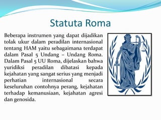 Hak Asasi Manusia ( HAM ) | PPTX