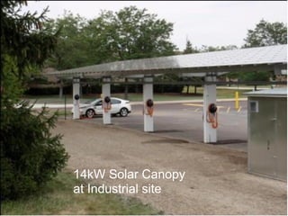 14kW Solar Canopy
at Industrial site
 
